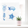 PVC Wall Static Stickers Sets DIY-WH0311-012-6