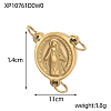 Easter 304 Stainless Steel Pendants STAS-OY010-94G-2