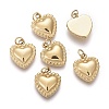 Ion Plating(IP) 304 Stainless Steel Charms LS-STAS-F256-030G-1