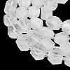Natural Quartz Crystal Beads Strands GG-CBAF8A8-A14-01-4