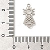 201 Stainless Steel Pendants STAS-R132-08P-3