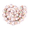 Handmade Lampwork Bumpy Beads LAMP-T022-06F-2