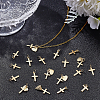 Rack Plating Brass Pendants KK-ME0003-72-5