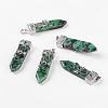 Natural Ruby in Zoisite Big Pendants G-G718-A08-1
