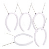 Cloth and Plastic Hair Bands OHAR-TAC0020-01G-3
