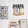 Fashion Iron Medal Hanger Holder Display Wall Rack ODIS-WH0021-338-6