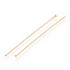 Brass Flat Head Pins KK-G331-11-0.7x55-3