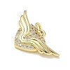 Brass with Crystal Rhinestone Pendants RB-CBA6830-05G-02-2
