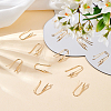 GOMAKERER 30Pcs Brass Earring Hooks KK-GO0001-70-4