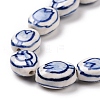Handmade Porcelain Beads Strands PORC-M536-02-4