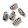 Tibetan Style dZi Beads TDZI-D009-01D-07-1