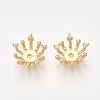Brass Bead Caps KK-S350-324-1
