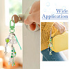 Jellyfish Glass & Acrylic Pendant Decorations HJEW-TAC0034-14