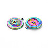 201 Stainless Steel Pendants STAS-S119-059-3