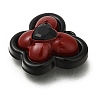 Red and Black Double Screen Alloy Pendants FIND-Z067-01B-04-2