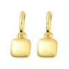 Brass Pendants Hoop Earrings EJEW-B120-08G-02-4