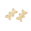 Brass Connector Charms KK-Z136-23G-01-2