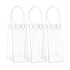 Valentine's Day Transparent PVC Plastic Bag with Handle ABAG-BC0001-20-1