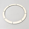 Unfinished Wooden Hanging Wreath Frame WOCR-WH0004-023B-1