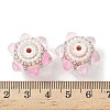 Sparkling Acrylic Rhinestone Beads CLAY-NH0003-01S-01-3