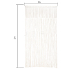 Polyester Silk Door String Curtain AJEW-CJC0001-16A-2