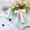 96Pcs 4 Styles Alloy Brooch Base Settings FIND-FH0012-21-4