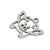 201 Stainless Steel Pendants STAS-F316-02P-2