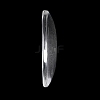 Transparent Oval Glass Cabochons X-GGLA-R022-30x20-5