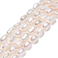 Natural Cultured Freshwater Pearl Beads Strands PEAR-N014-05E