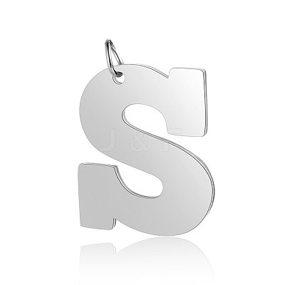 Tarnish Resistant 201 Stainless Steel Pendants STAS-S105-T585S-S-1