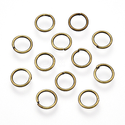 Iron Open Jump Ring IFIN-T019-6mm-AB-1