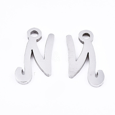 Non-Tarnish 201 Stainless Steel Charms STAS-T044-217P-N-1