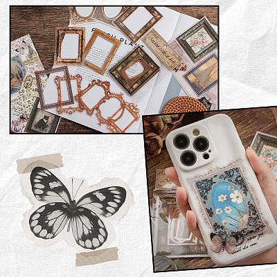 6 Sets 6 Styles PET Stickers AJEW-SP0002-55-1