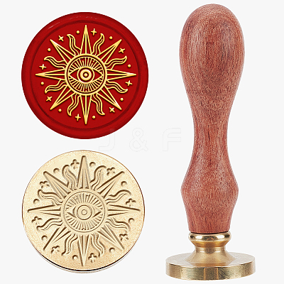 Wax Seal Stamp Set AJEW-WH0208-1225-1