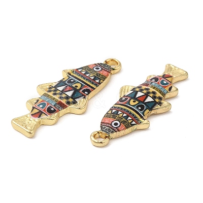 Alloy Enamel Pendants FIND-C037-16G-08-1-1
