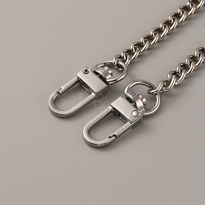 Alloy & Iron Curb Chain Bag Straps DIY-WH0304-535P-1