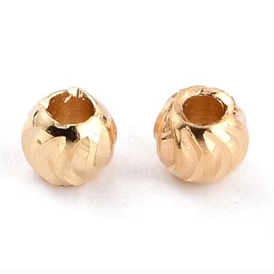 Brass Beads KK-O133-315B-G-1
