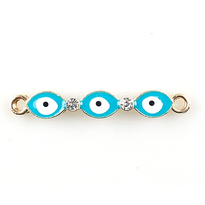 Alloy Enamel Connector Charms X1-FIND-TAC0016-27B-1