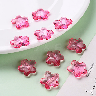 Transparent Acrylic Beads TACR-S154-32B-82-1