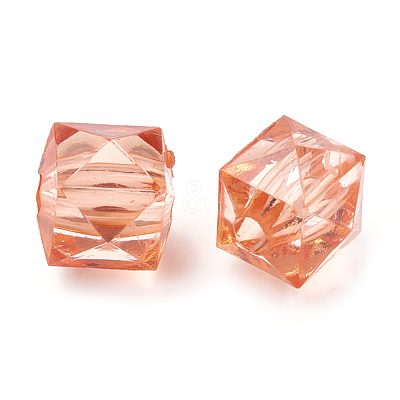 Transparent Acrylic Beads MACR-S296-55-1