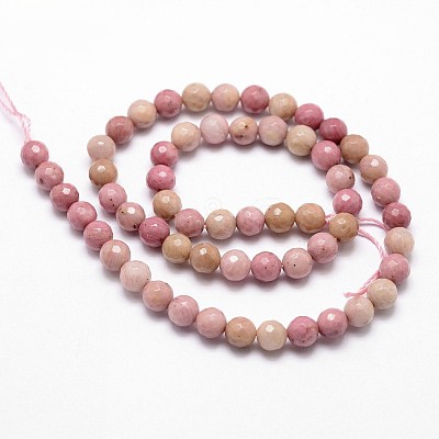 Natural Rhodonite Beads Strands LS-G-D840-16-10mm-1