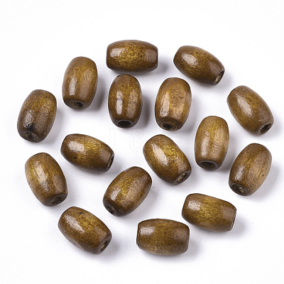 Spray Painted Natural Maple Wood Beads CD-TAC0003-01B-1