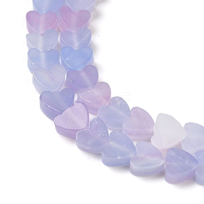 Handmade Lampwork Beads Strands X-LAMP-Q035-01Q-1