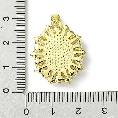 Eco-Friendly Brass Pendants KK-A204-02A-01G-1