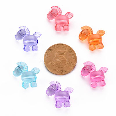 Transparent Acrylic Beads X-TACR-S154-47B-1
