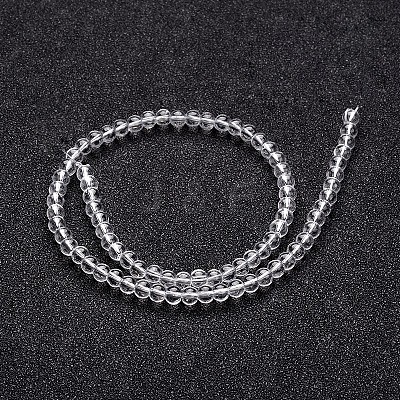 Glass Round Bead Strands GLAA-I028-8mm-01-1