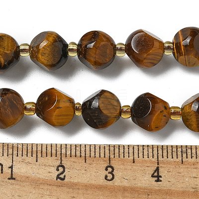 Natural Tiger Eye Beads Strands G-K387-A04-02-1