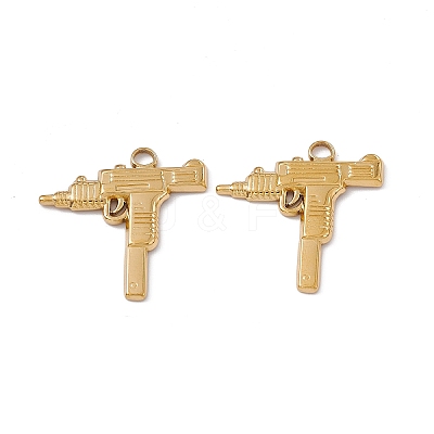 Ion Plating(IP) 304 Stainless Steel Pendants STAS-B031-23G-1