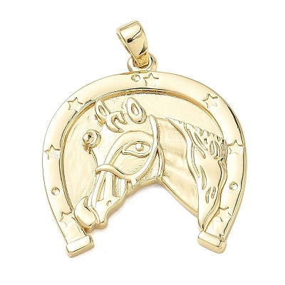 Brass Pendants KK-D289-27B-G-1