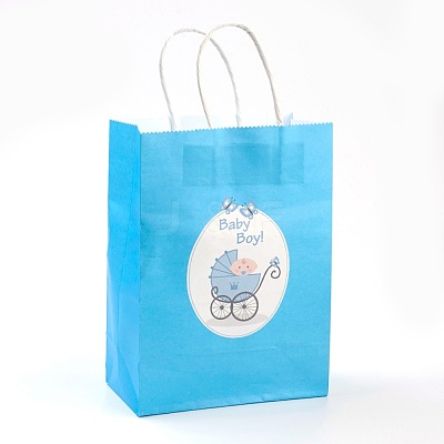 Rectangle Paper Bags AJEW-G019-03S-04-1
